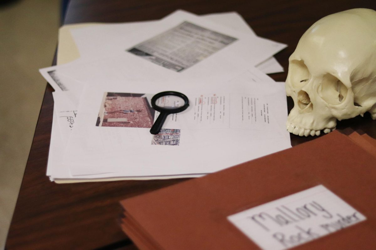 The Criminal Investigation class was sent an unsolved case to study and form a conclusion with.