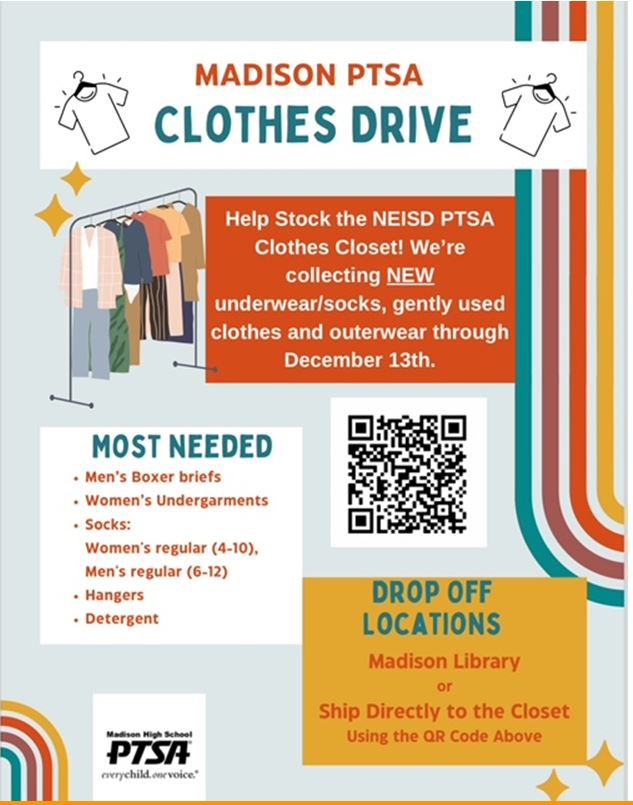 Contribute to the Clothes Closet!